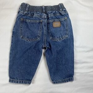 Vintage Route 66 Blue Jeans Snap Bottom‎ 100% Cotton Size 12 months
